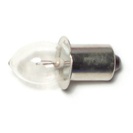 MIDWEST FASTENER #PR-13 Clear Glass Miniature Light Bulbs 5PK 65708